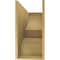 Ekena Millwork 12"W x 36"D x 24"H Classic Ridgewood Rough Cedar Woodgrain TimberThane Corbel, Primed Tan CORUR12X36X24RIDRCPR - alternate 2